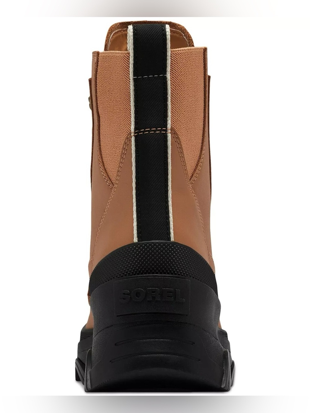 Sorel Brex Lug Tan Black Sole Boots Sz 6 BNWB - Picture 3 of 7